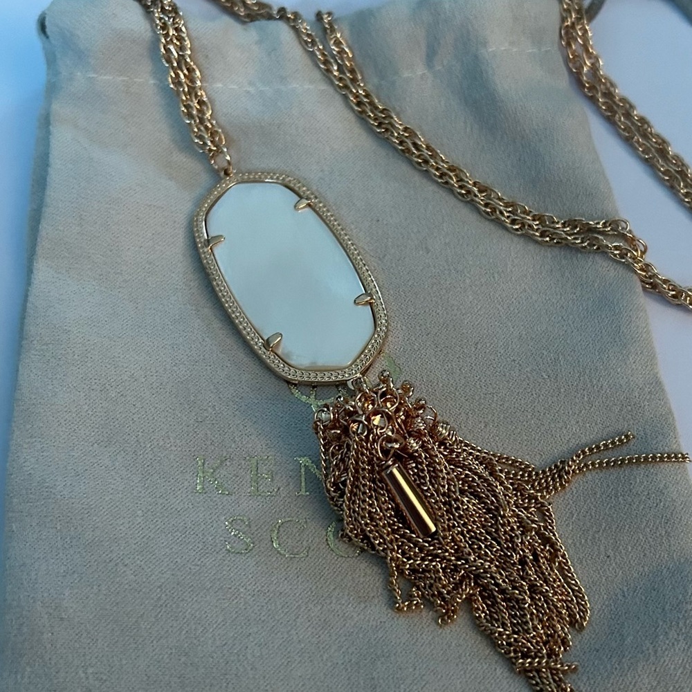 Kendra Scott Rayne Rose-Gold Necklace NWT
